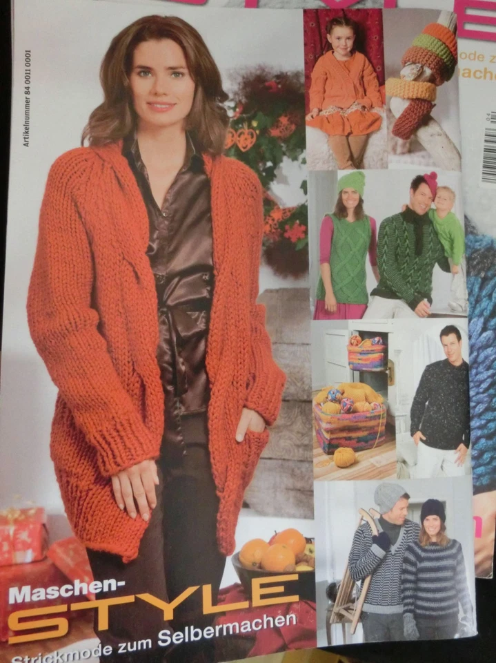 Maschen-Style 4/12: Strickmaschen  für die ganze Familie,viele Accessoires #7013 - Bild 2 von 4
