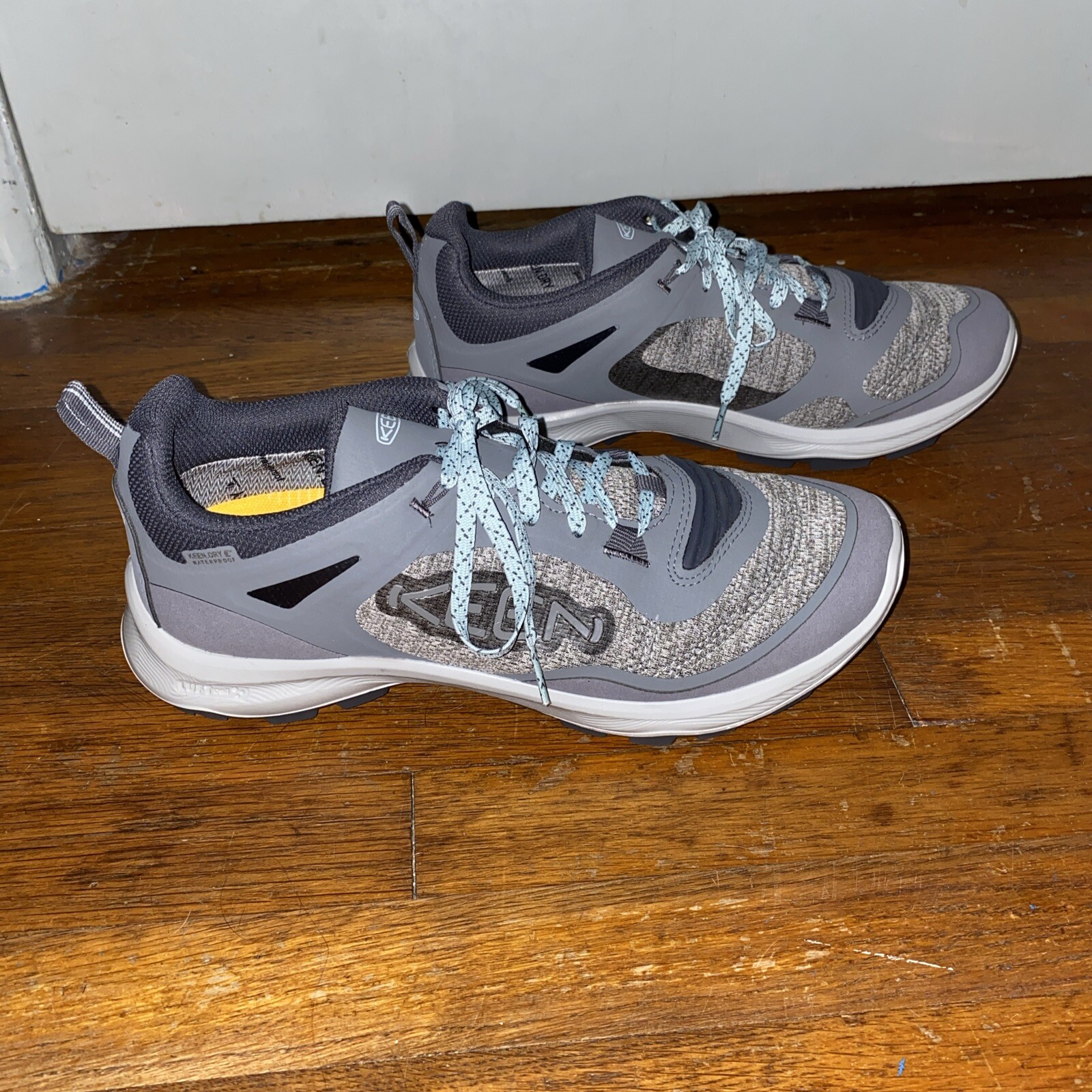 Scarpe Keen Terradora Flex Donna 9 5 Acciaio Grigio Escursionismo Low Top Trainer NO SCATOLA