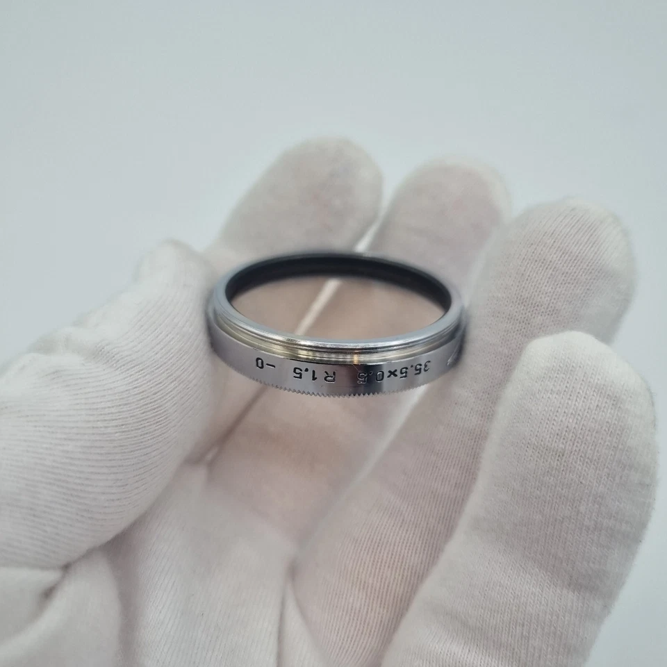 Heliopan 35.5x0.5 R1.5 -0 skylight filter vintage genuine #110 - Image 2 of 2