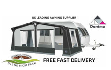 Starcamp TOURER Full Caravan Awning Size 17  1050 - 1075cm Steel + Tall Annex