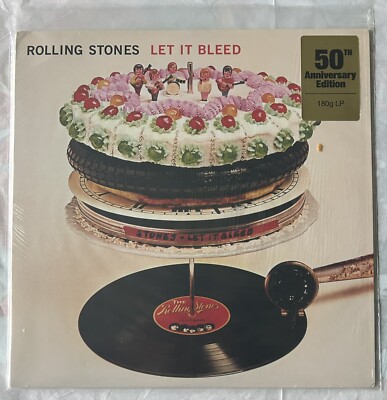 The Rolling Stones Let It Bleed 180g LP Vinyl Record 12'' 50th Anniversary
