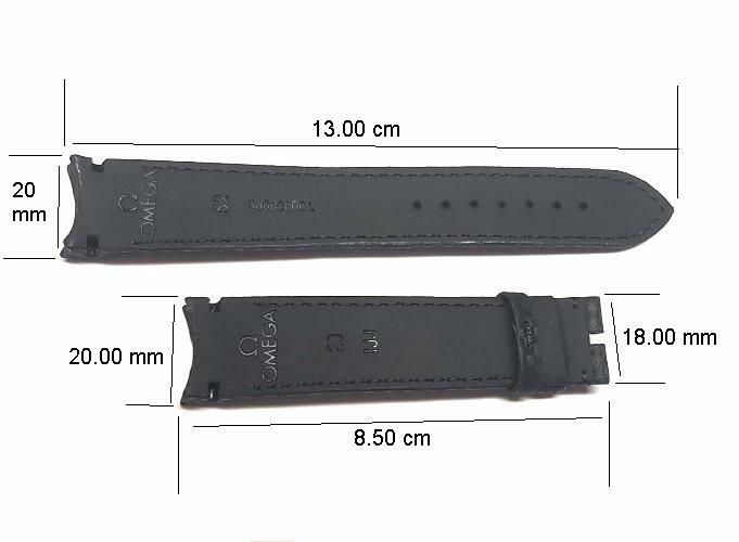 OMEGA Speedmaster Black Coramide strap 20mm 98000006L X-33 3290.50