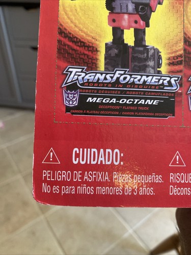 2001 Transformers Robots In Disguise RID MEGA OCTANE Ruination Hasbro MOC NEW - Picture 10 of 11