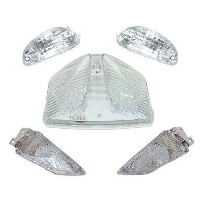Smoked LED Rear Turn Signal Light For Suzuki GSXR 600/750/1000 – 12V, Plug & Play, 9-Month Warranty