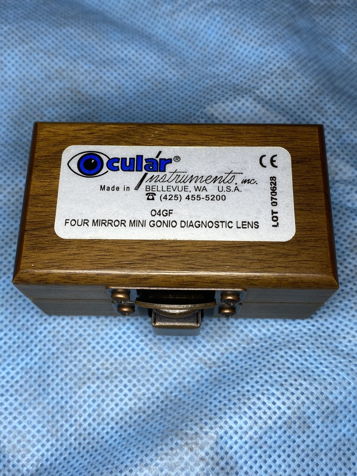 Gonioscopy O4GF Four Mirror Mini Gonio Diagnostic Lens Ocular