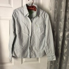 Tommy Hilfiger Striped button up Shirt classic 100 cotton women size M