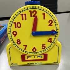 Learning Resources The Primary Time Teacher Learning Clock LER 2092