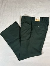 Vtg Levi  s Pantella Pants Dark Green Bell Bottoms Size 32x32 NWT 70s Disco Retro