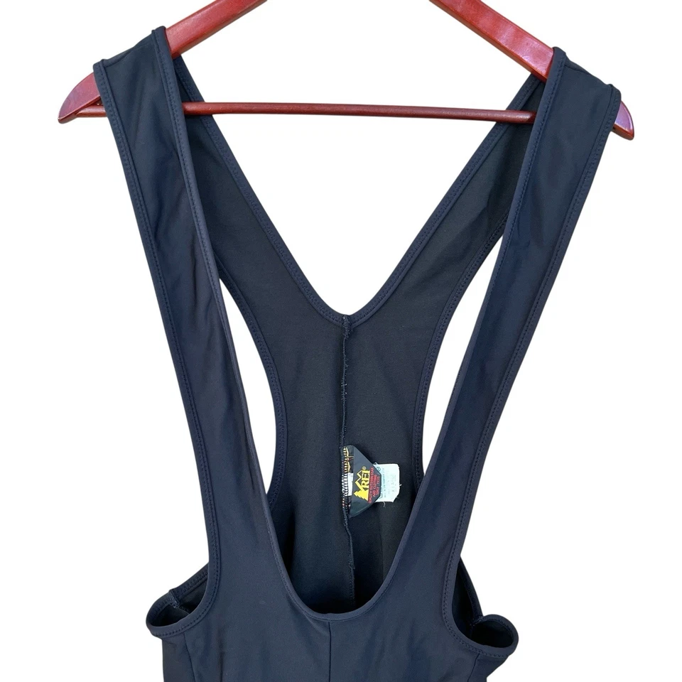 REI Cycling Bib Shorts Mens XL Black Padded Compression Biking Field Sensor Race - Image 2 of 4