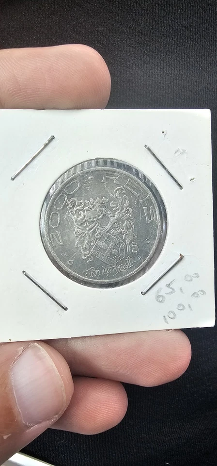 1932 Brazil 2000 Reis Silver Coin – IV Centenary of the Colonization of Brazil - Image 2 of 2