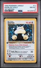 1999 POKEMON JUNGLE 1ST EDITION #11 SNORLAX-HOLO PSA 8
