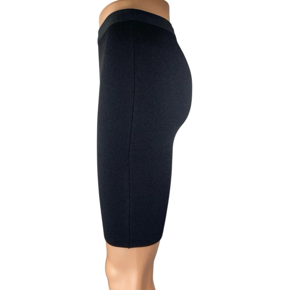 Minifalda lápiz RACHEL Rachel Roy negra tejida talla XS Foto 2 de 4