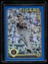 2024 Topps Chrome NPB #70 Seiya Kinami Blue Refractors #/150