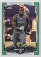 2014 Topps Chrome Green Refractor Ahmad Dixon #136 fm0