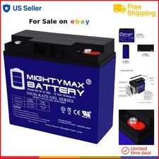 12V 18AH GEL Battery Maintenance Free Deep Cycle for ATV Vehicle