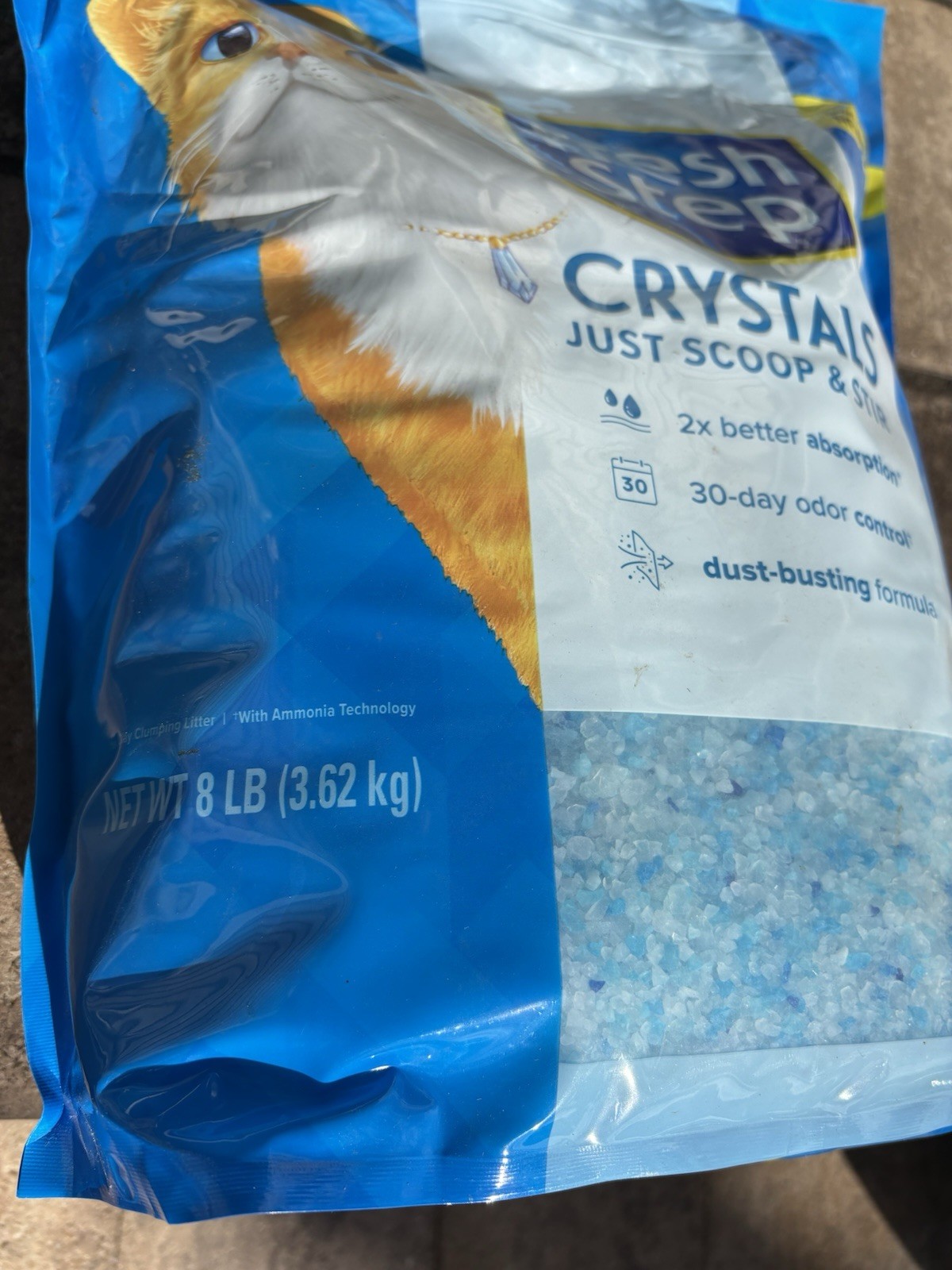 Fresh Step Crystals Kitty Litter New