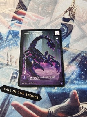 Nocturna The Mind-Killer Paper Mythic Wonders Of The First Call Of The Stones