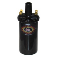 Pertronix Ignition Coil 40511 Flame-thrower Black 40000v Round 3 Ohms Oil
