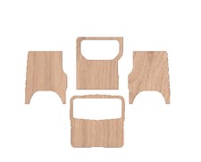 Vivaro/Trafic/ Primstar MK1 Ply Lining Tailgate (SWB)