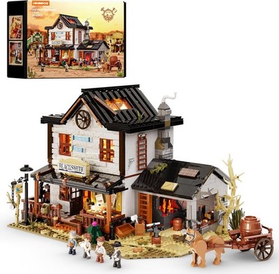 Lumibricks Wild West Blacksmith Lighting Building Bricks