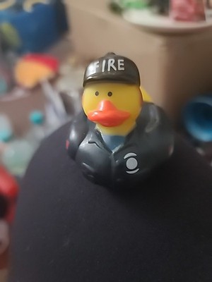 Fireman Fire Chief Firefighter Rubber Duck