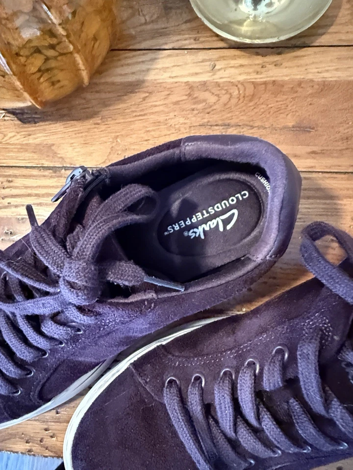 Zapatillas para mujer Clark’s Cloudsteppers Audreigh Sky In Plum Foto 4 de 4