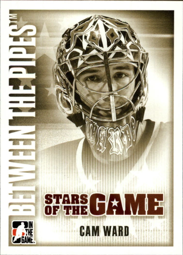 2007-08 Between The Pipes #61 Cam Ward - HKY