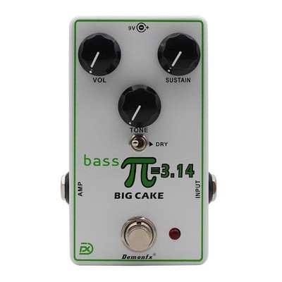 Demonfx BIG CAKE Bass Effect Pedal Fuzz Based on Bass Big Muff pedal