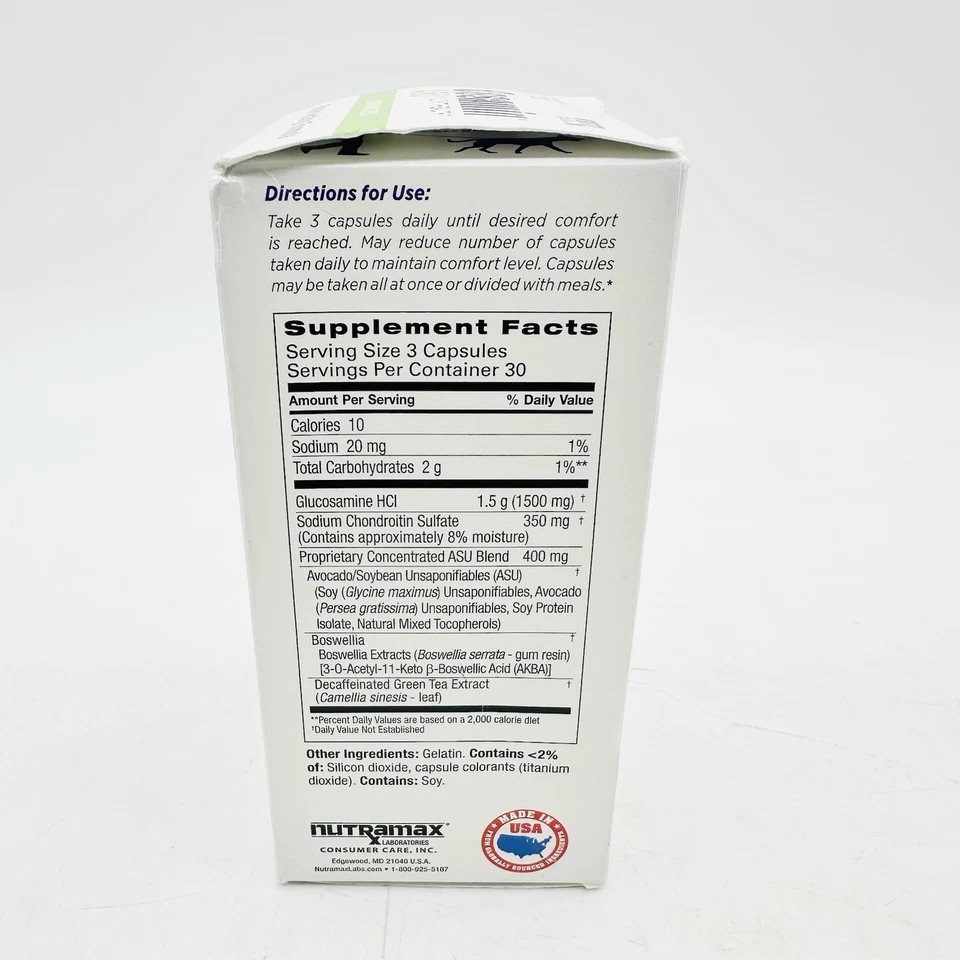 Cosamin ASU Cápsulas Salud Articular - 90 Cápsulas Cada Una Exp 05/2027 Foto 3 de 4