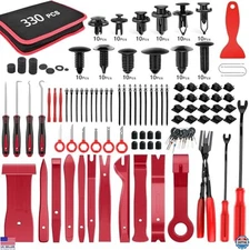 GOOACC 330-Piece Auto Trim Removal Tool Set - Push Pin Clips, Pry Tools, Pliers