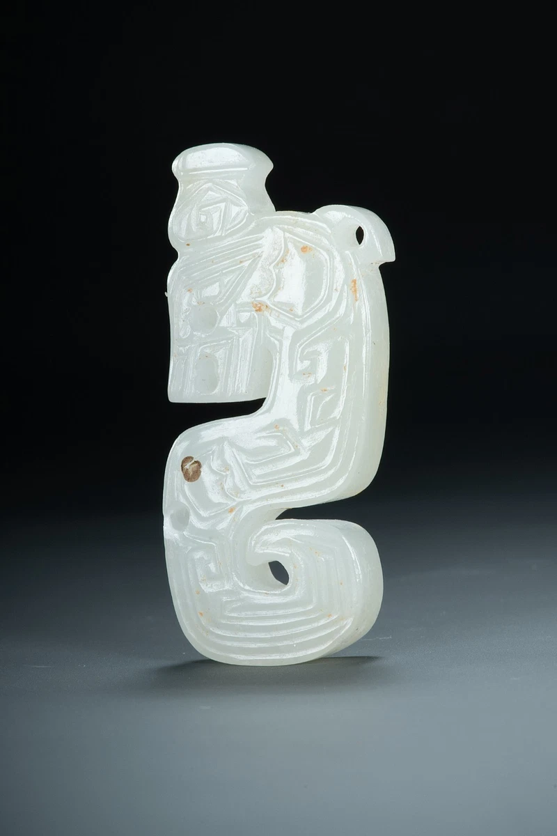 Dragon 白玉中国风雕像、雕像| eBay