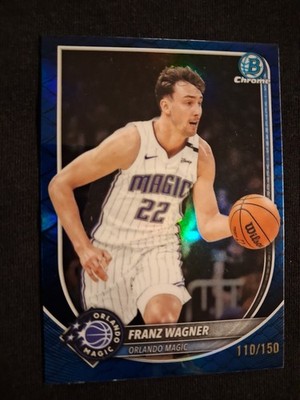 2025 Bowman Chrome - Franz Wagner - BLUE REPTILIAN #'d /150 - Orlando Magic