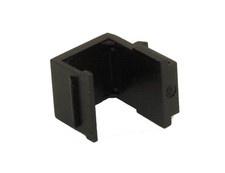Wallplate: Keystone Jack - Blank Insert Black