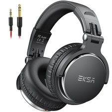 Wired Over-Ear Headphones for Studio Monitoring, Mixing  DJ Use - High Quality