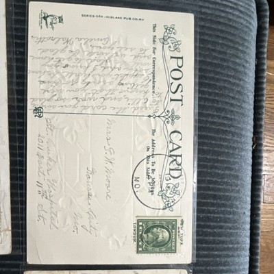 Vintage Embossed Birthday Easter Congratulations Postcard Lot 1900s