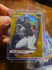 2025 Panini Prizm Baseball Ryan Waldschmidt Gold Shimmer 10/10 