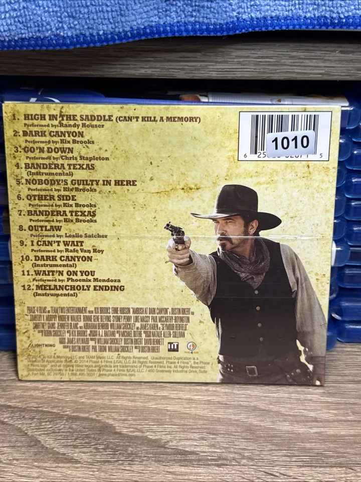 Kix Brooks – Ambush At Dark Canyon (Official Soundtrack) Digipak Music CD (2014) — 第 2/2 张图片