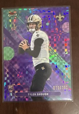 2025 Topps Finest - Common Tyler Shough #3 Purple Geometric Refractor /150 (RC)