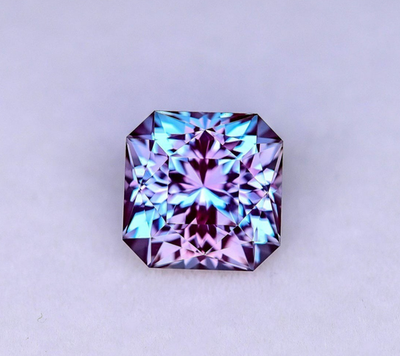 #ad 10.55 Ct Natural GIE Certified Bi Color Alexandrite Asscher Cut Loose Gemstone $26.06