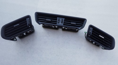 PORSCHE 991 2012 - 18 GT 3 RS TURBO S BLACK LEATHER BLK STITCHING DASH AIR VENTS - Picture 5 of 23