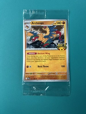 Pokemon Field Museum Fossil Exhibit Archeops Promo SEALED