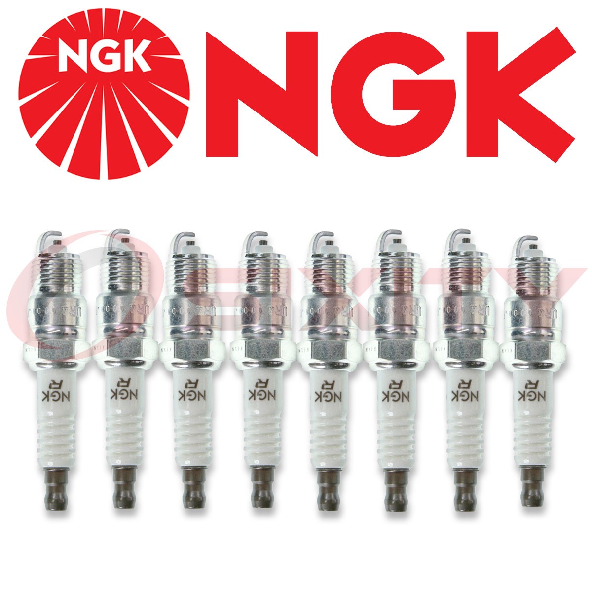 SET OF 8 NGK 6630/UR4 V-POWER PREMIUM COPPER SPARK PLUGS