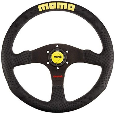 MOMO (Momo) Steering COMPETITION (Competition) Black Spokes/Black Air Leather