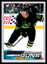 2022-23 Upper Deck #229 Fredrik Karlstrom YOUNG GUNS Rookie Card RC