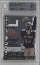 2007 Playoff Absolute Memorabilia Die-Cut NFL Signatures Robert Meachem Auto 0q3