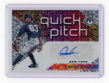 2021 Panini Mosaic Quick Pitch Deivi Garcia RC Auto