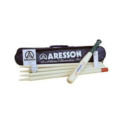 Aresson - Schlagball-Set ''Traditional'', Leder 6er-Pack (RD1203)