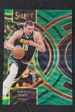 2023-24 Panini Select Nikola Jokic Premier Gold Wave Prizm /50 #169 Nuggets