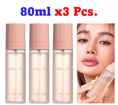 3x Kathy Amrez Foreverglow Fix & Nourish Mist Moisturized Nourish Skin 80ml