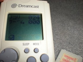 UNTESTED READ HKT-7000 USA SEGA Dreamcast VMU Memory Card